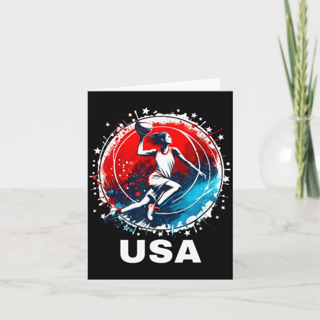 Basball Usa Go Usa Team Card (Front)