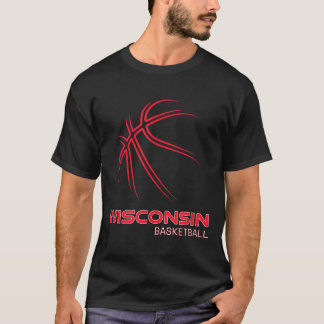 Basball Wi Love The Badger State Souvenir T-Shirt