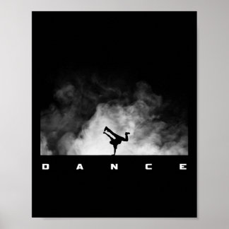 Basbo Dance Lace - Black  Poster