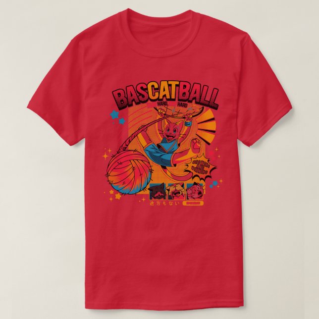 BasCatBall by Tobe Fonseca T-Shirt (Design Front)