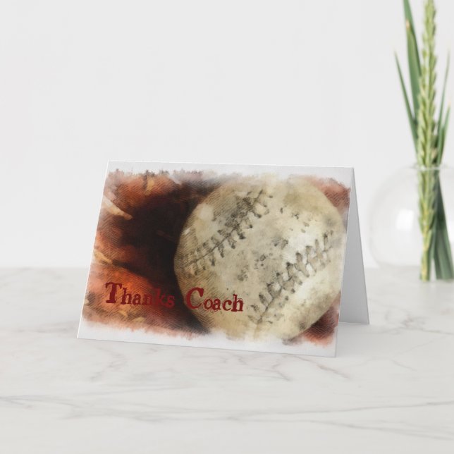 Base Ball Grunge Card (Front)