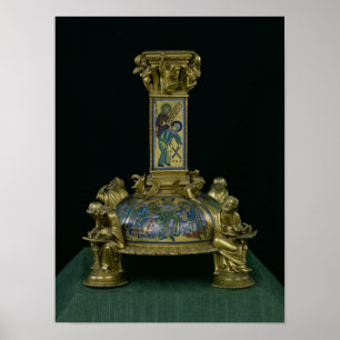 Base of the Cross of St. Bertin Poster
