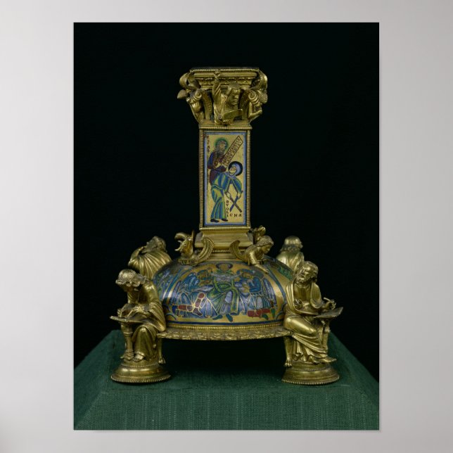 Base of the Cross of St. Bertin Poster (Front)