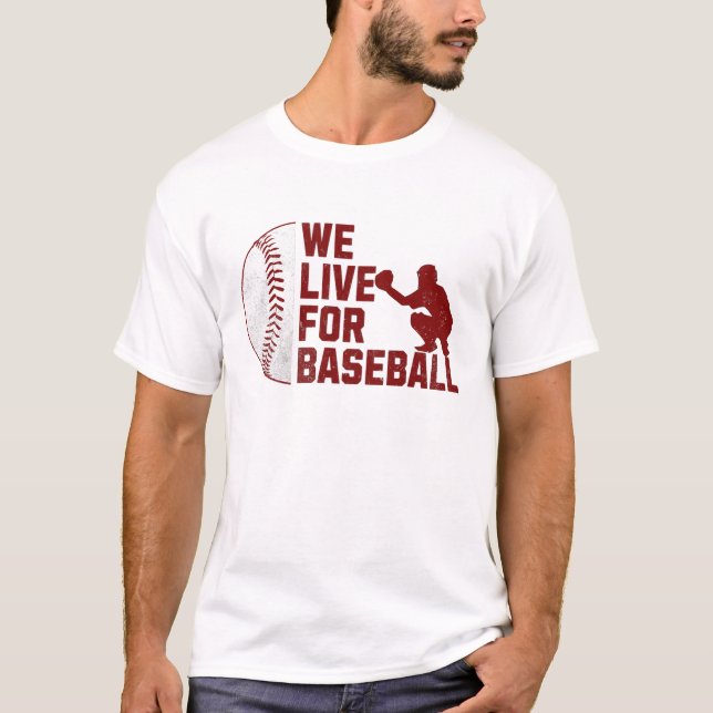 Baseball 4th of July to Christmas T-Shirt (Front)
