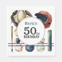 Baseball 50th Birthday Party 