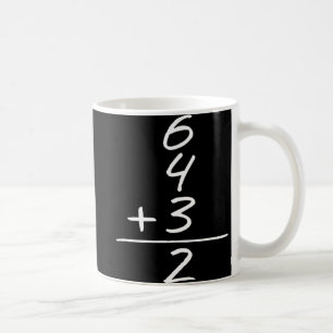 Baseball 6 4 3 Double Play Turn Two Design  Coffee Mug