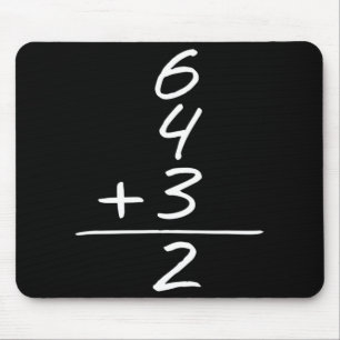 Baseball 6 4 3 Double Play Turn Two Design Mouse Pad