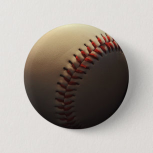 Baseball 6 Cm Round Badge