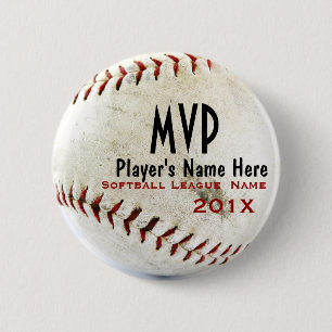 Baseball 6 Cm Round Badge