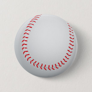 Baseball 6 Cm Round Badge