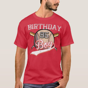 Baseball 95th Birthday Party 95 Years Old Baseball T-Shirt