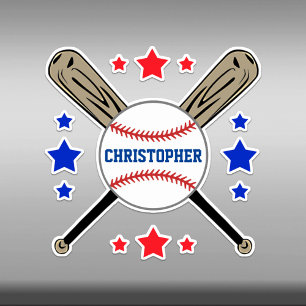 Baseball Allstar Vinyl Stickers