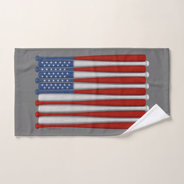 Baseball America (USA) Bath Towel Set (Hand Towel)