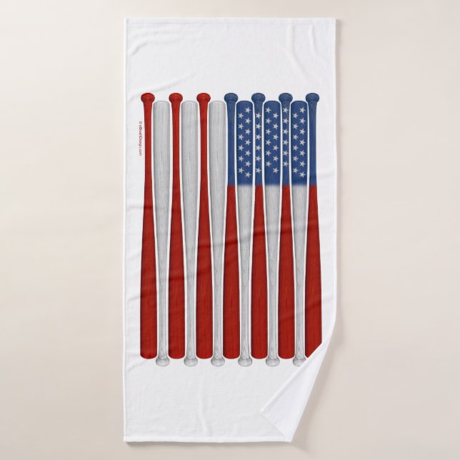 Baseball America (USA) Bath Towel Set (Bath Towel)