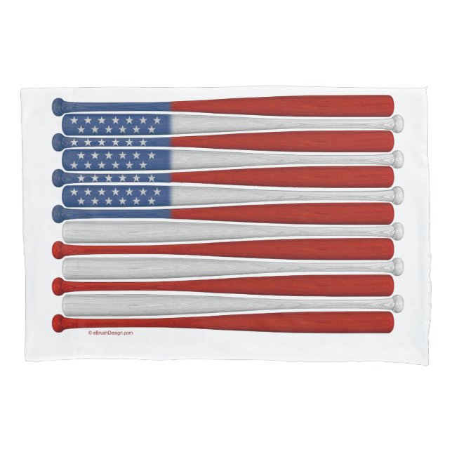 Baseball America (USA) Pillowcase (Front)