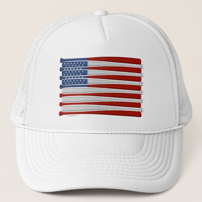 Baseball America (USA) Trucker Hat (Front)