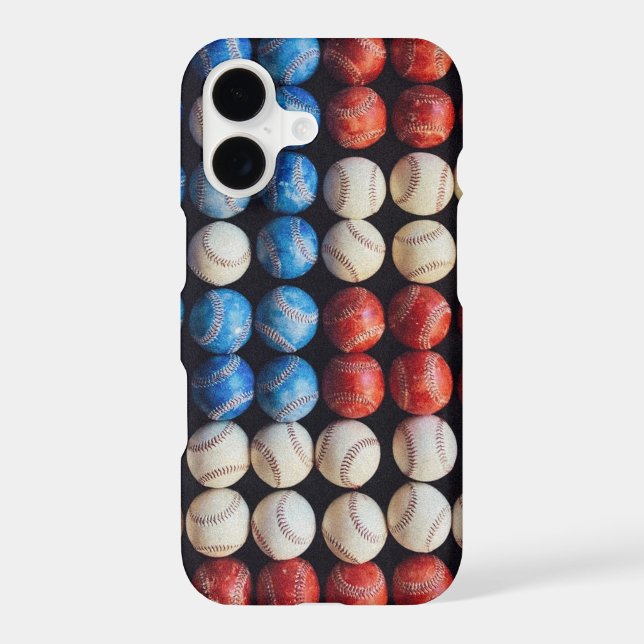 Baseball American Flag (Back)