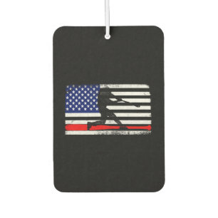 Baseball american flag gifts baseball player 2021 car air freshener