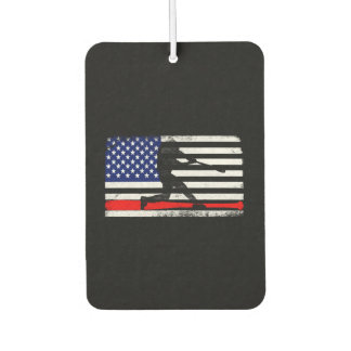 Baseball american flag gifts baseball player 2021 car air freshener