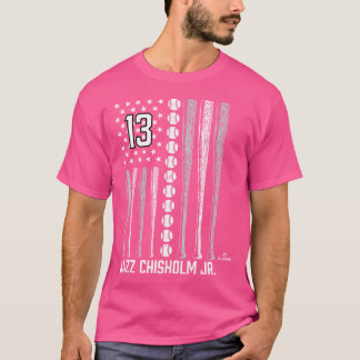 Baseball American Flag Jazz Chisholm Jr. New York T-Shirt