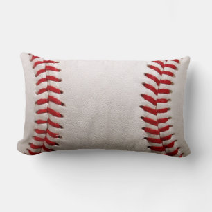 Baseball and Softball Red Stitching Lumbar Cushion