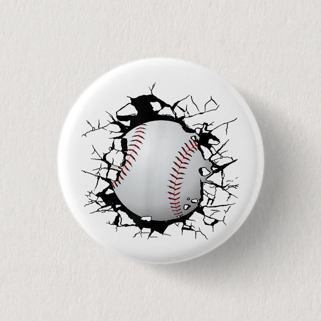 Baseball Apparel - Baseball  3 Cm Round Badge (Front)
