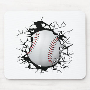 Baseball Apparel - Baseball Mouse Pad
