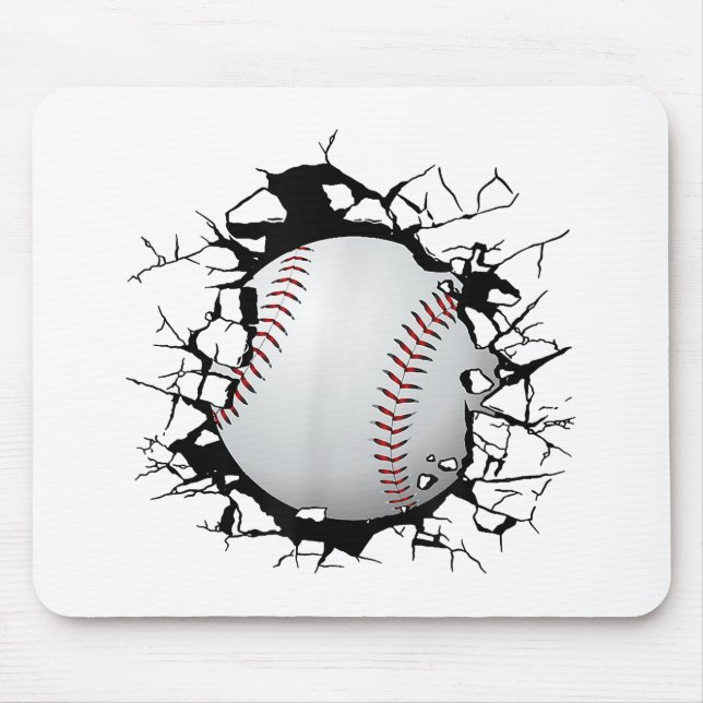 Baseball Apparel - Baseball  Mouse Pad (Front)