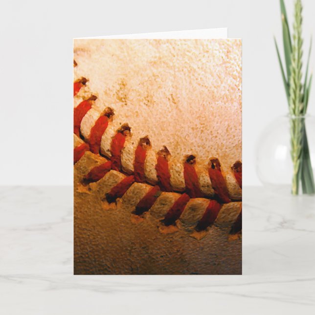 Baseball Art Card (Front)