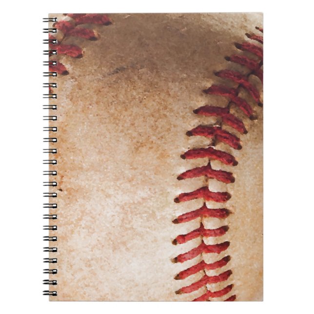 Baseball Artwork Notebook (Front)