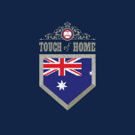 BASEBALL AUSTRALIA ANCESTRY HOME RUN T-Shirt<br><div class="desc">"TOUCH of HOME"... . This is a unisex baseball or softball design with the map, colours, or flag of Australia. It is the perfect birthday or holiday gift for anyone who has Aussie heritage or is living in Sydney, Melbourne, Brisbane, Perth, Adelaide, Gold Coast, Newcastle, Canberra, Sunshine Coast, Wollongong, Hobart,...</div>