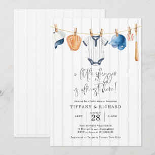 Baseball Baby Shower Invitation