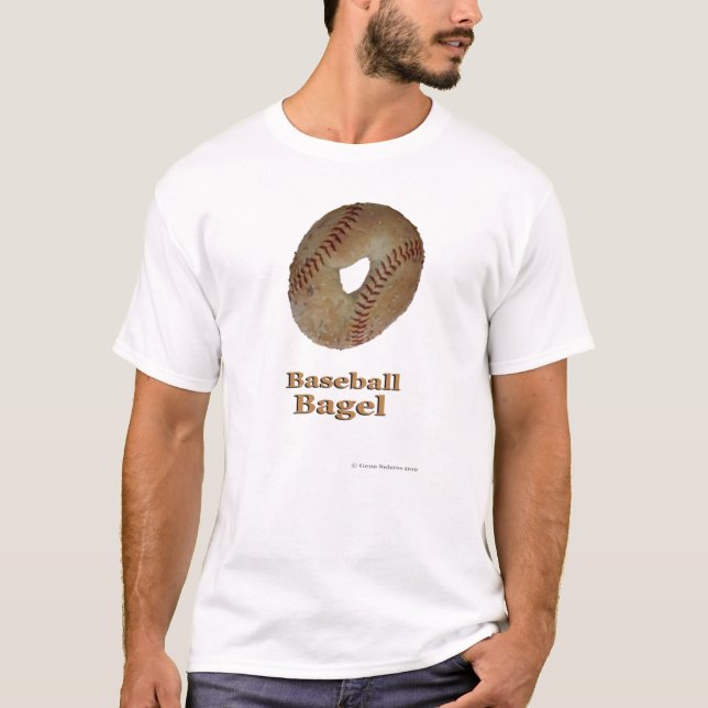 Baseball Bagel T-Shirt (Front)