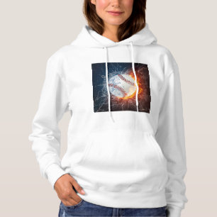 Baseball ball hoodie
