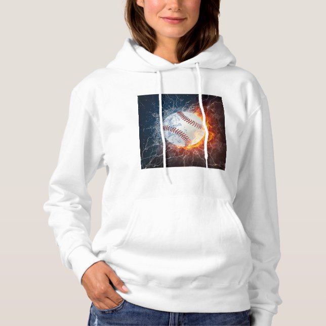 Baseball ball hoodie (Front)