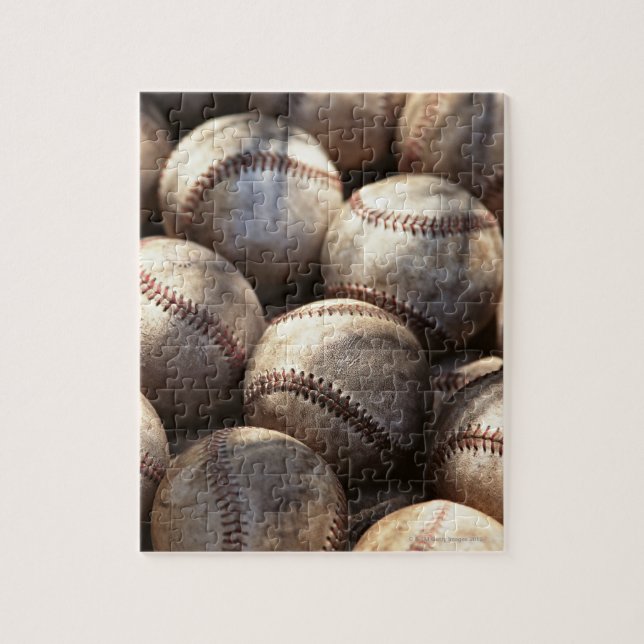 Baseball Ball Jigsaw Puzzle (Vertical)