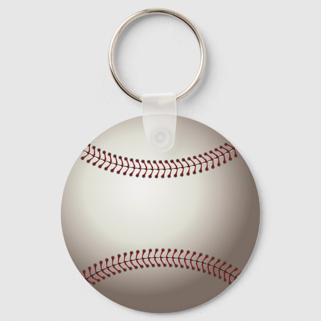 baseball (ball) key ring (Front)