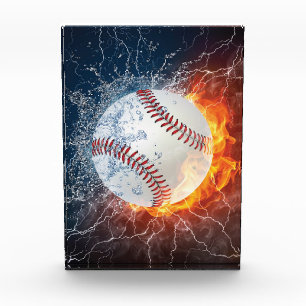 Baseball ball photo block
