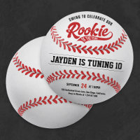 Baseball Ball Rookie of the Year Birthday Party