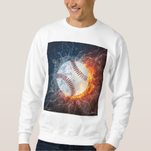Baseball ball sweatshirt