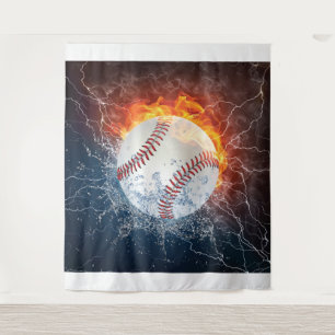 Baseball ball tapestry