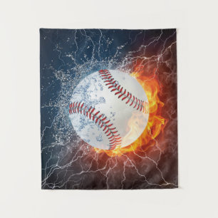 Baseball ball tapestry