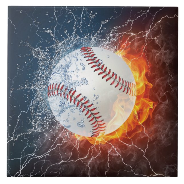 Baseball ball tile (Front)
