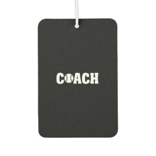 Baseball - Baseball Coach Car Air Freshener