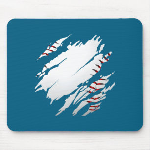 Baseball Baseball Mouse Pad