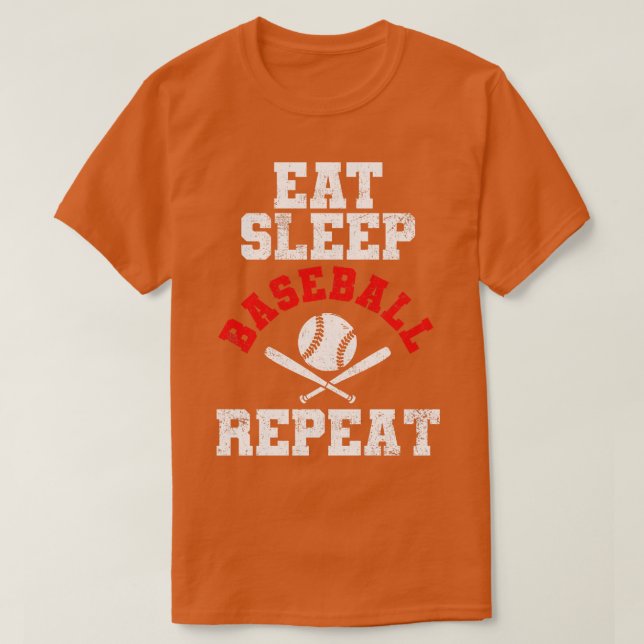 Baseball Baseball Player 1 T-Shirt (Design Front)