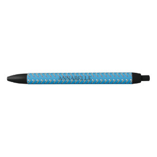 Baseball Bat with Ball Personalise Black Ink Pen