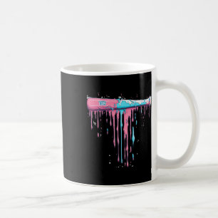 Baseball Bat With Sprinkles Drip For Baseball Play Coffee Mug