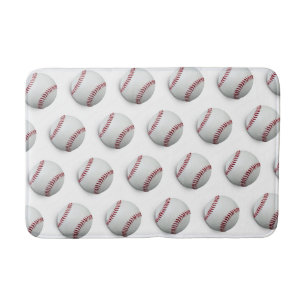Baseball bath mat