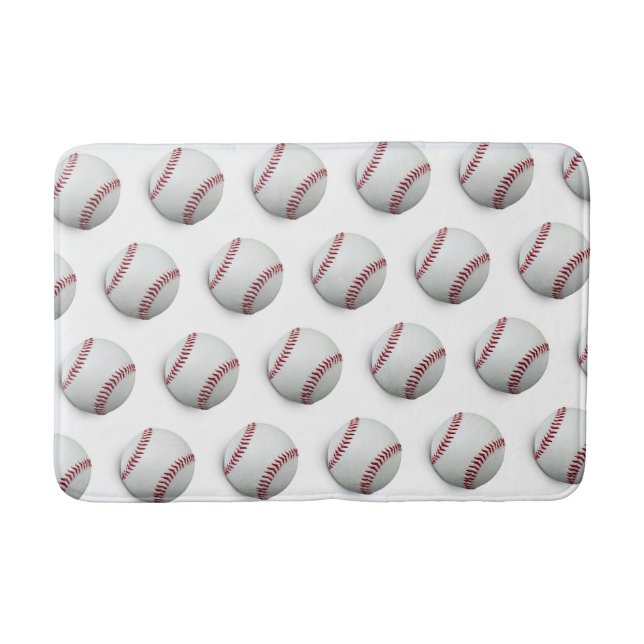 Baseball bath mat (Front)